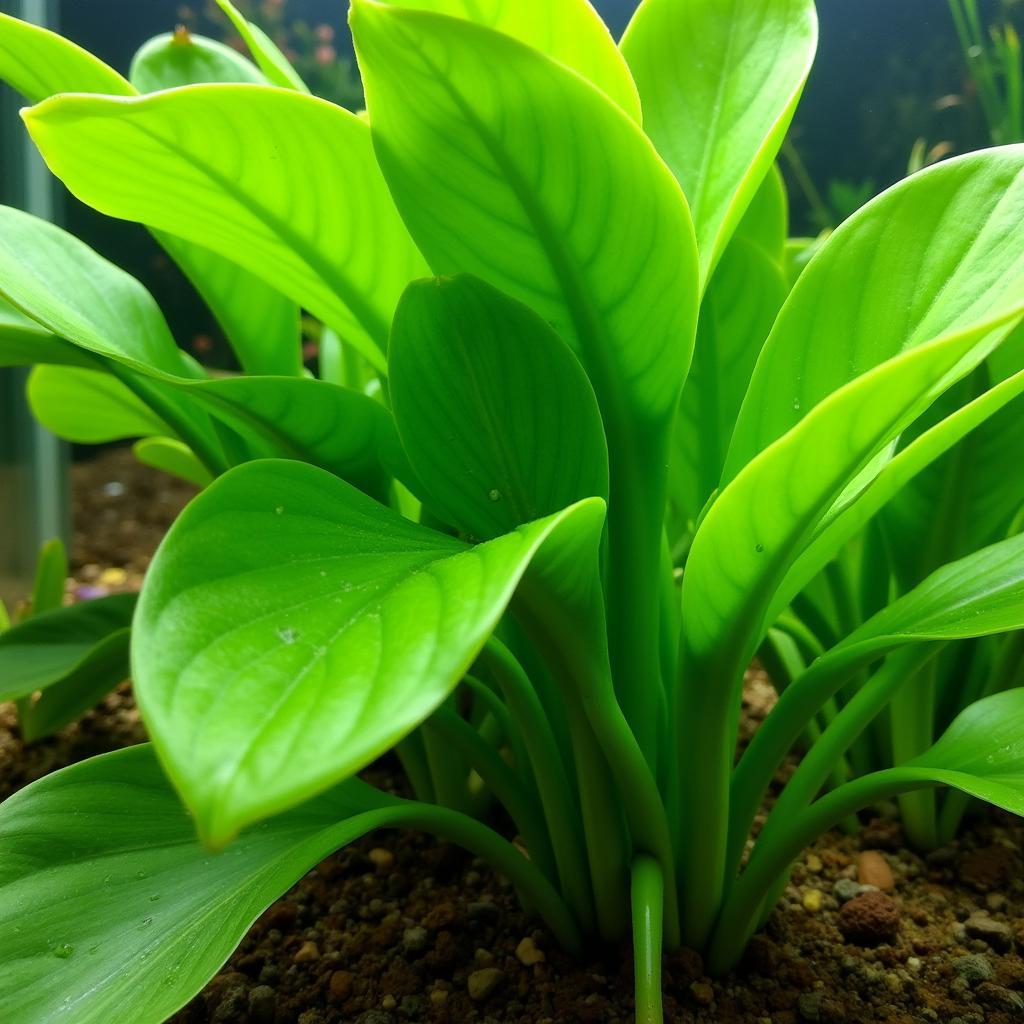 Healthy African Anubias