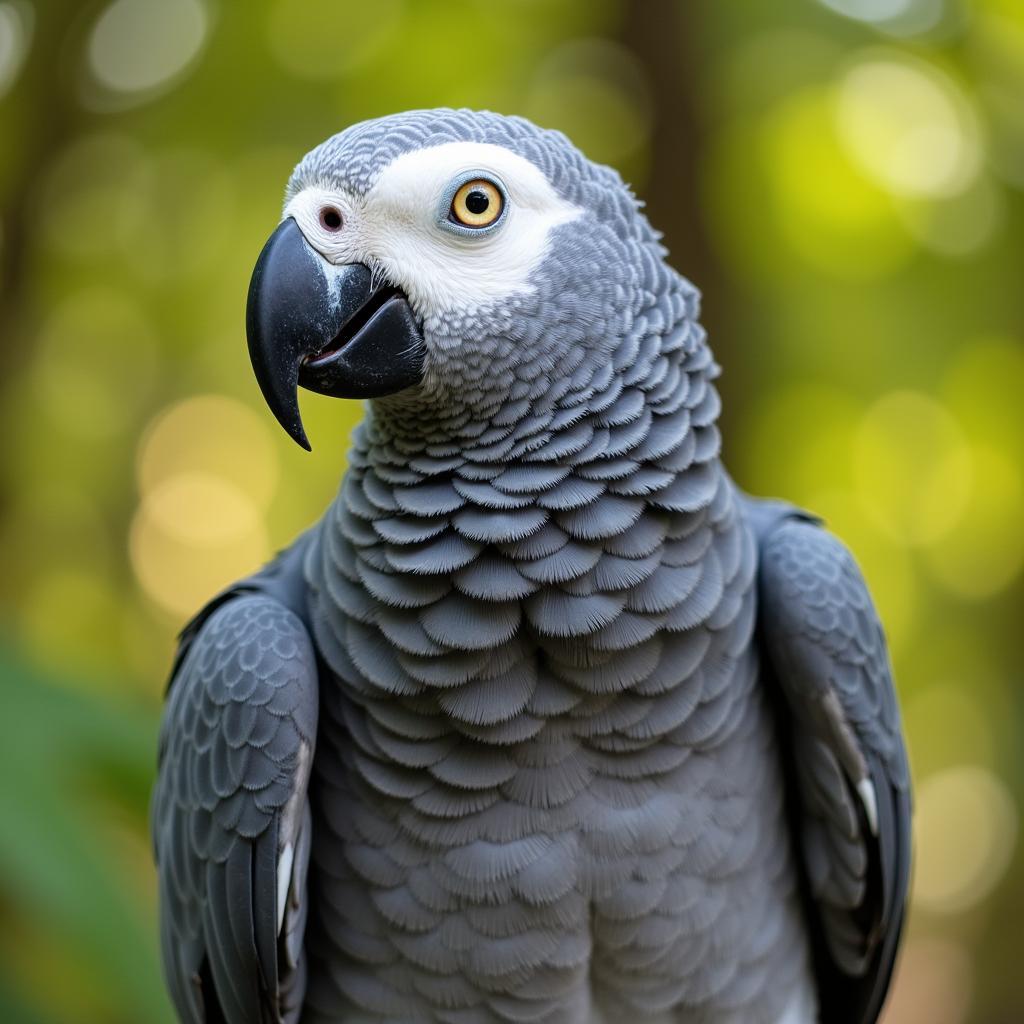 vibrant-and-healthy-african-grey-parrot