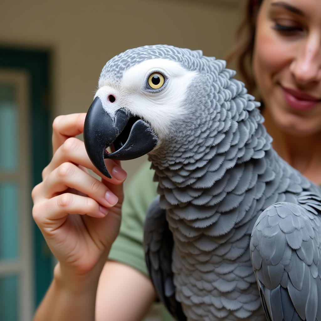 Healthy African Grey Parrot from a Reputable Breeder in Mysore