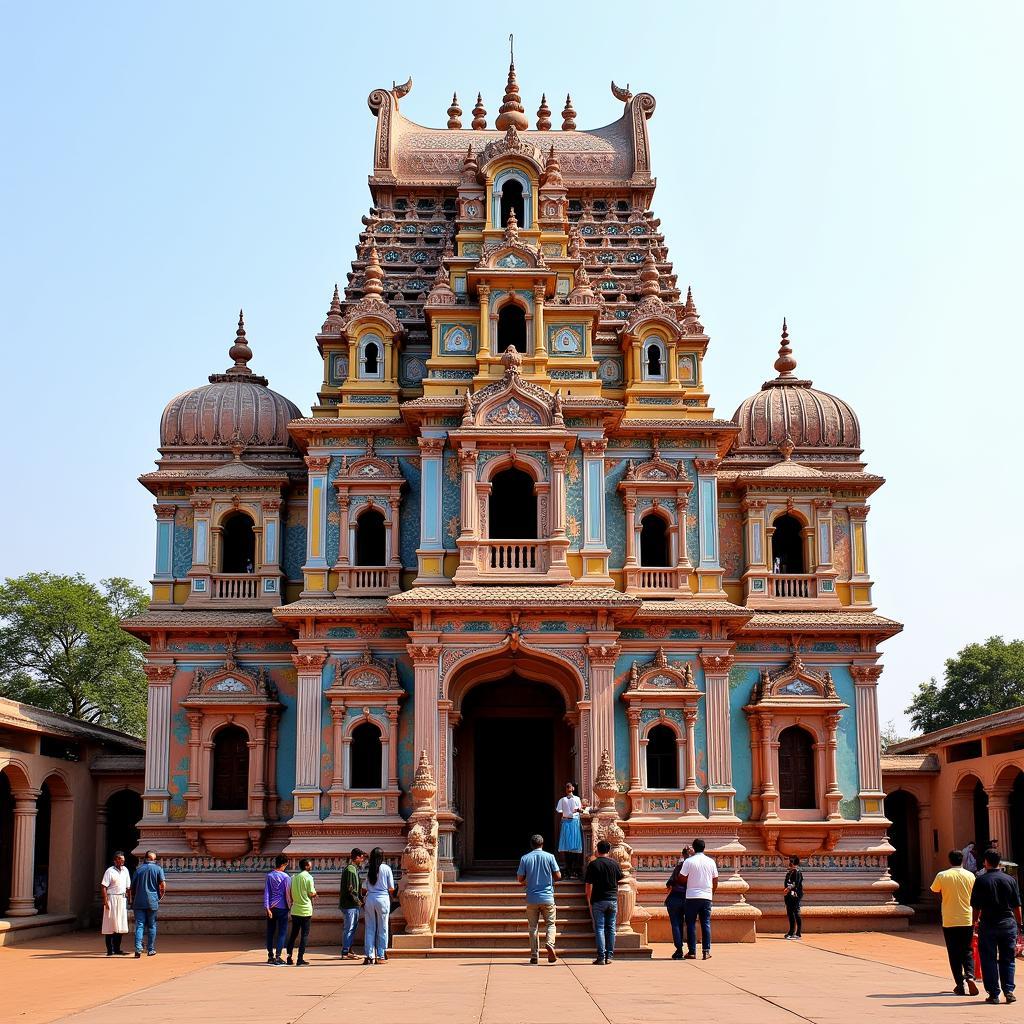 Hindu Temple in Africa