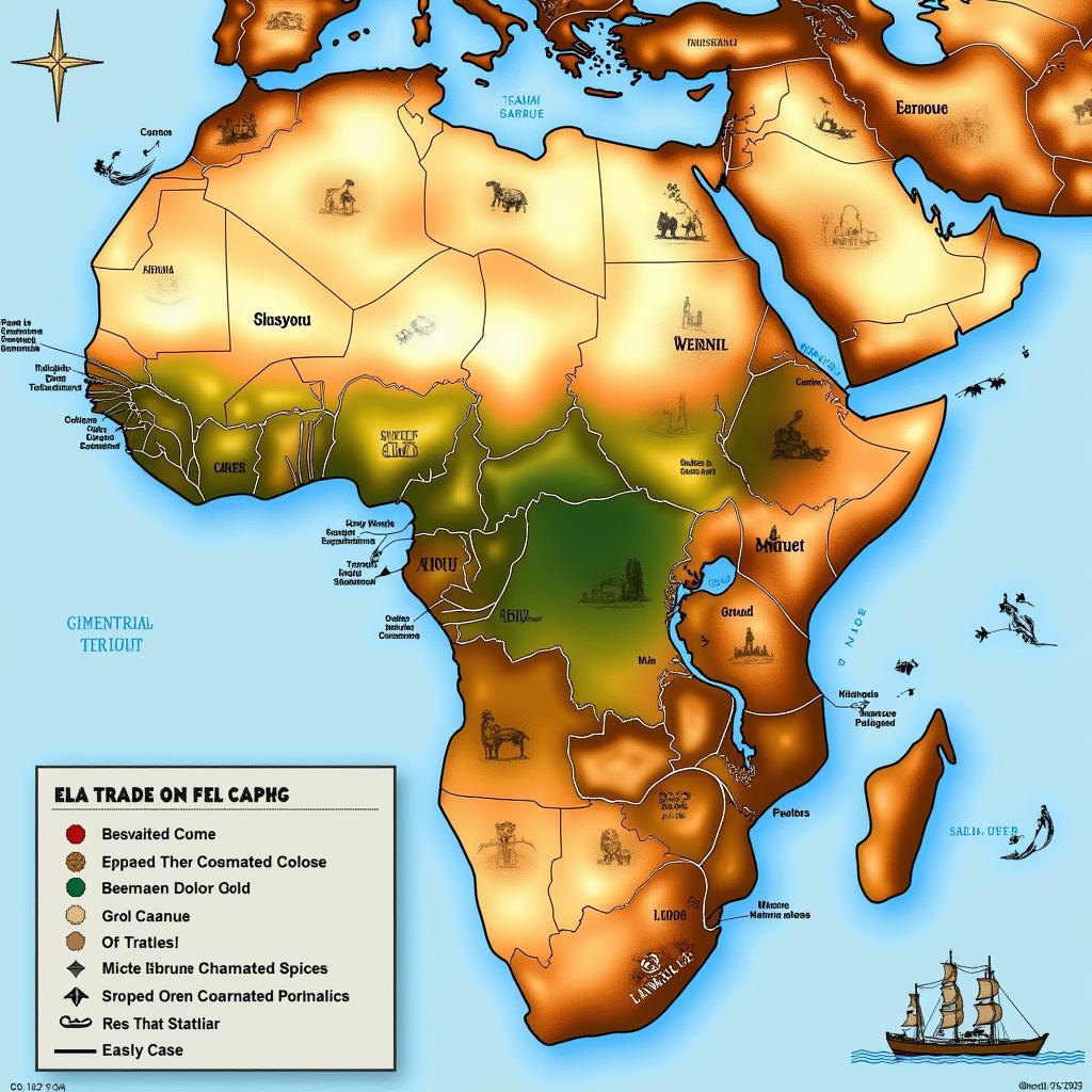 Historical African Trade Routes