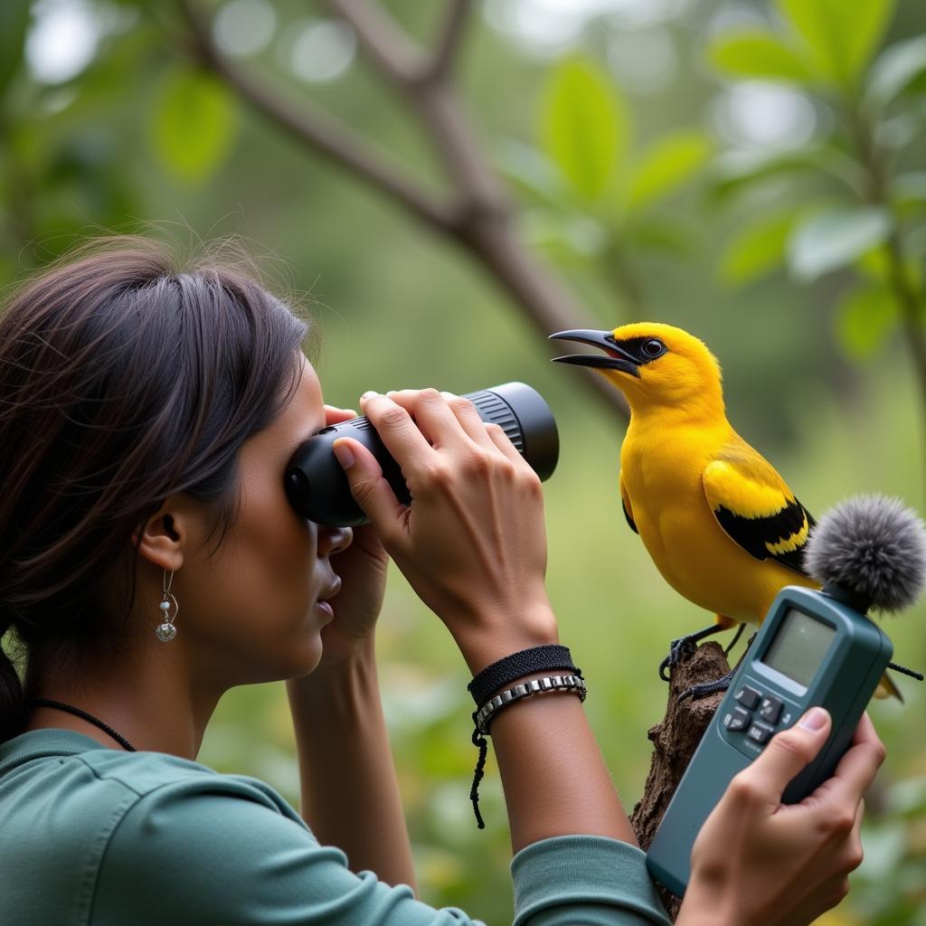 Identifying African Golden Oriole Call