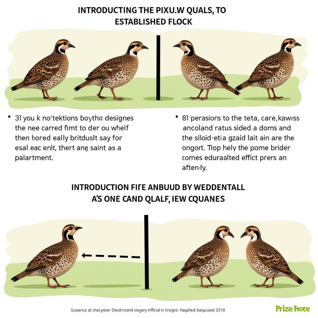 Introducing New African Harlequin Quail to an Existing Flock