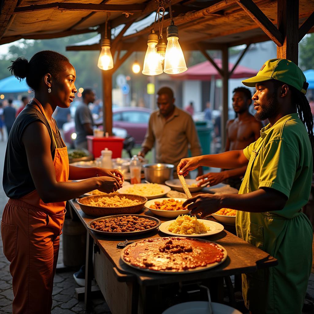 Jamaican Street Food with African Influence