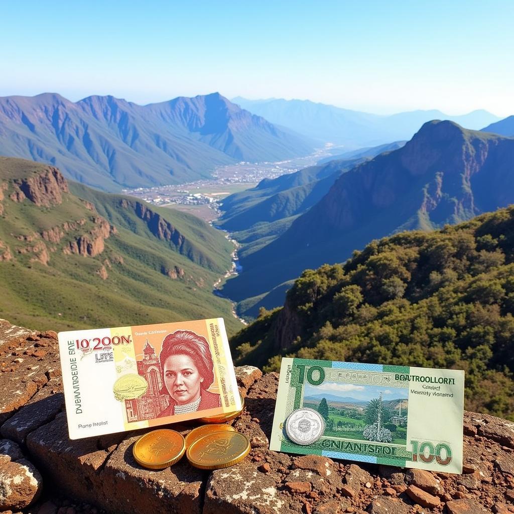 Lesotho's Drakensberg Mountains and the Loti Currency