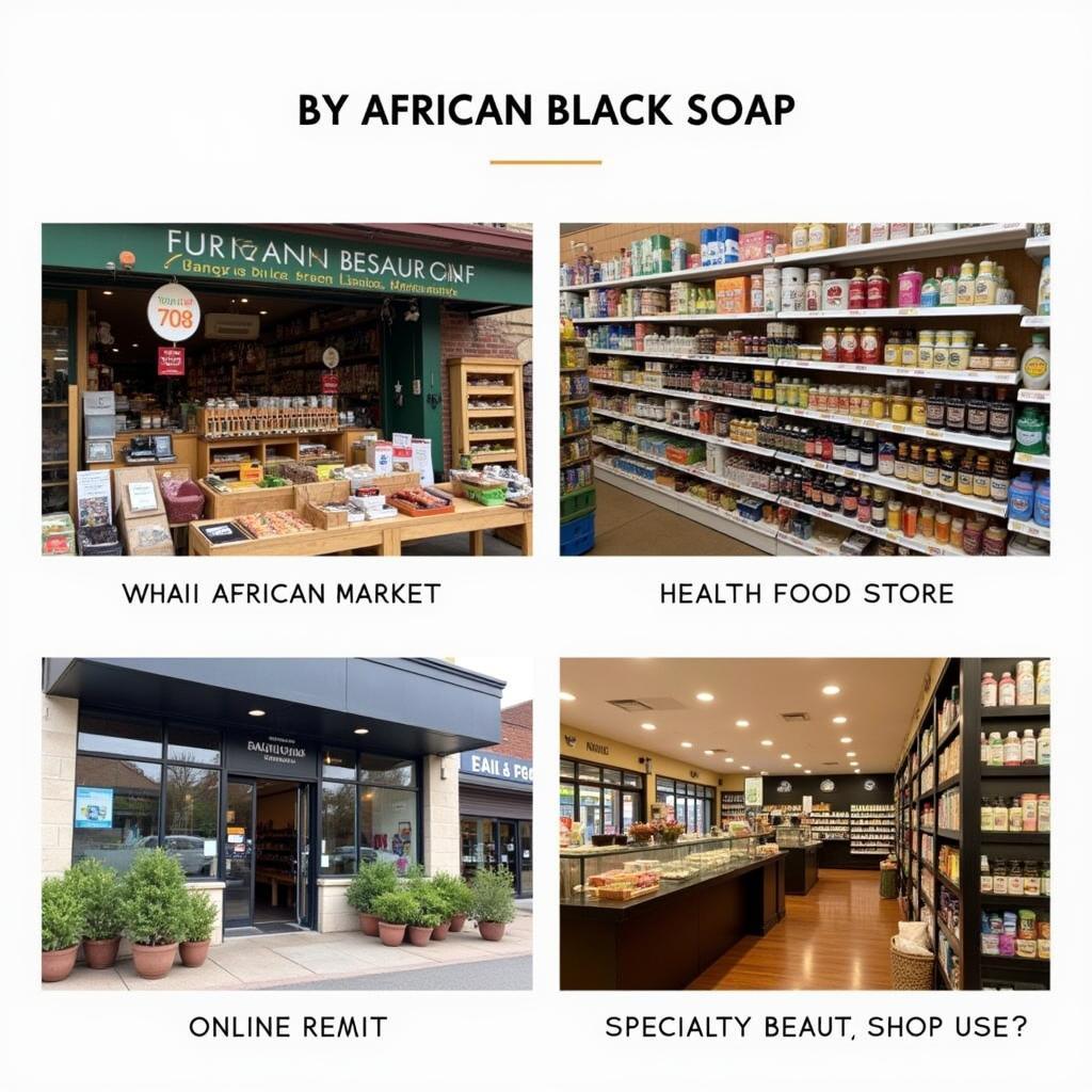 Locating African Black Soap: Local Stores and Online Options