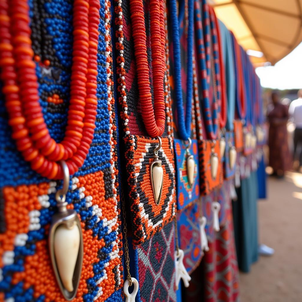 Maasai Beaded Necklaces for Sale - Vibrant Colors and Traditional Designs