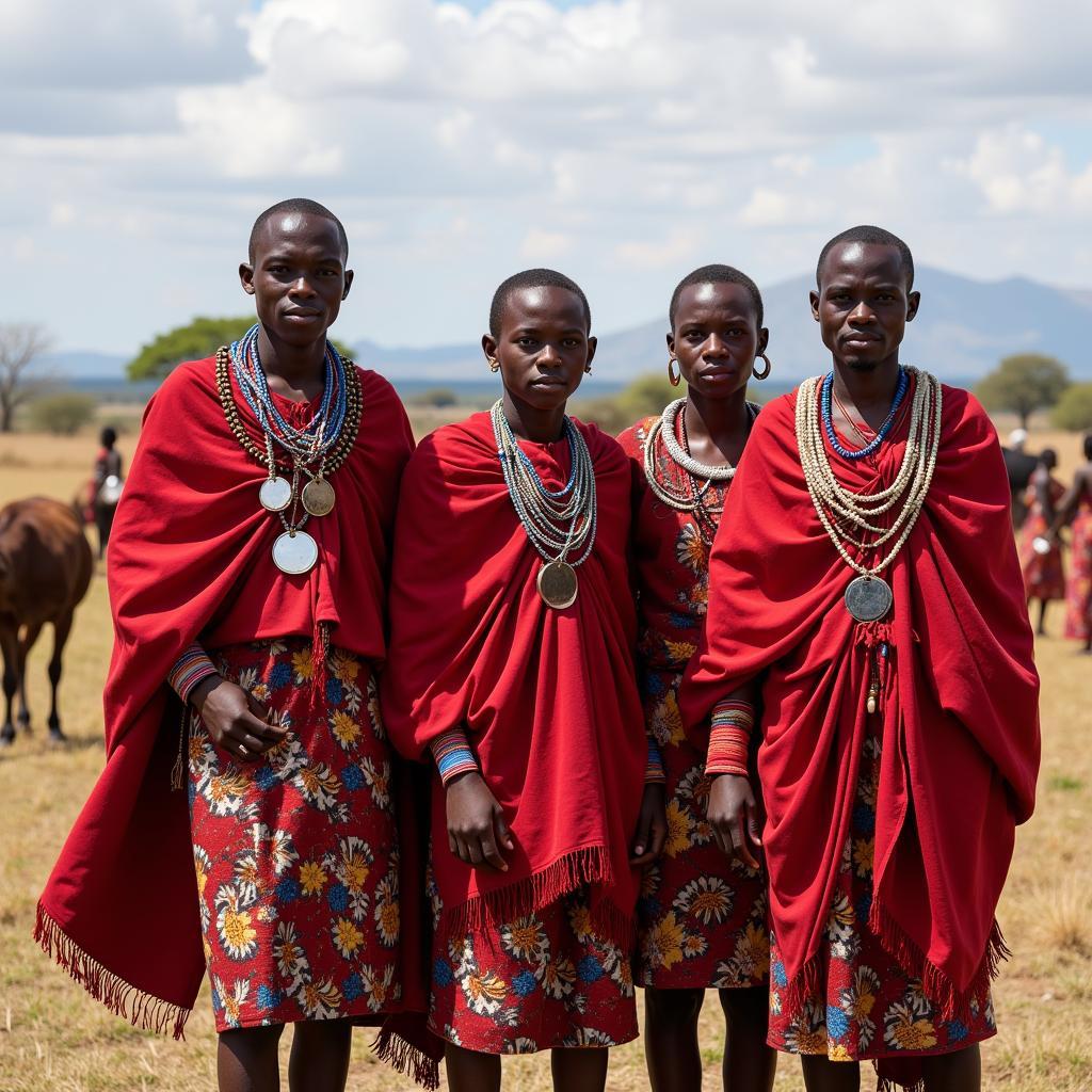 Maasai Tribe in East Africa