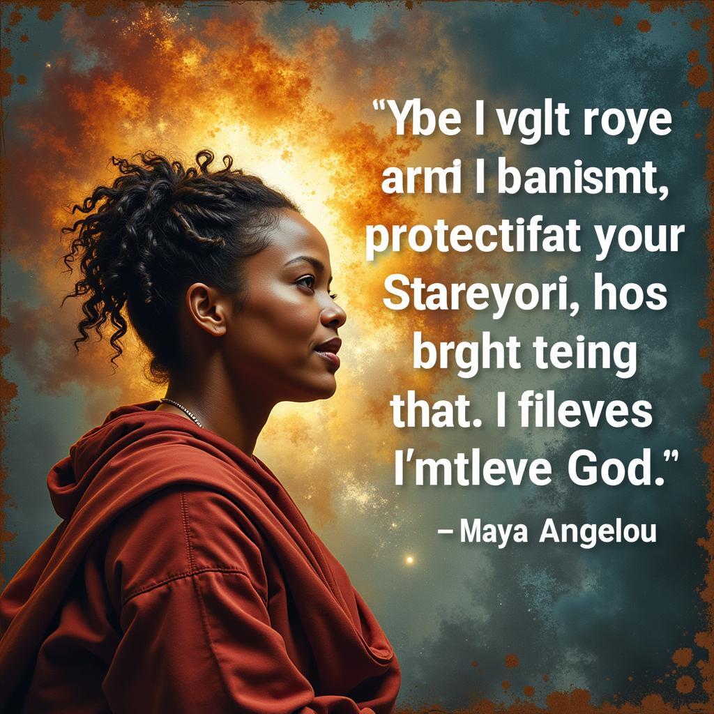 Maya Angelou Quote "Still I Rise"