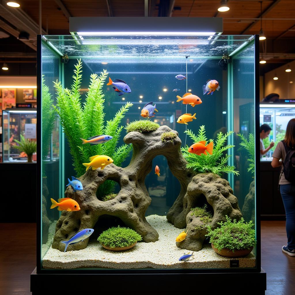 Melbourne Aquarium Store with African Cichlids