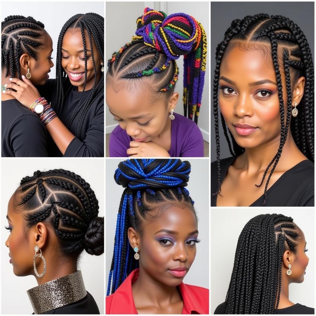 Modern African Braids: Incorporating Trends and Techniques