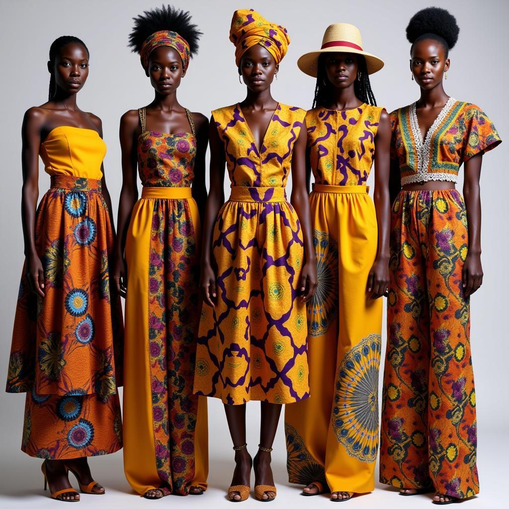 Modern African Costume Design