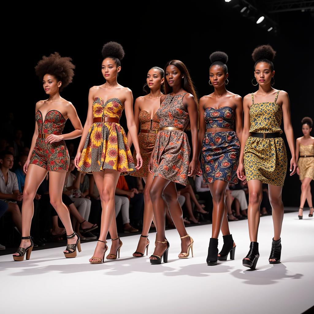 Modern African Dresses on the Runway