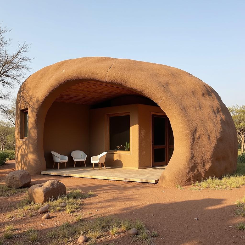 Modern African Earth House Design