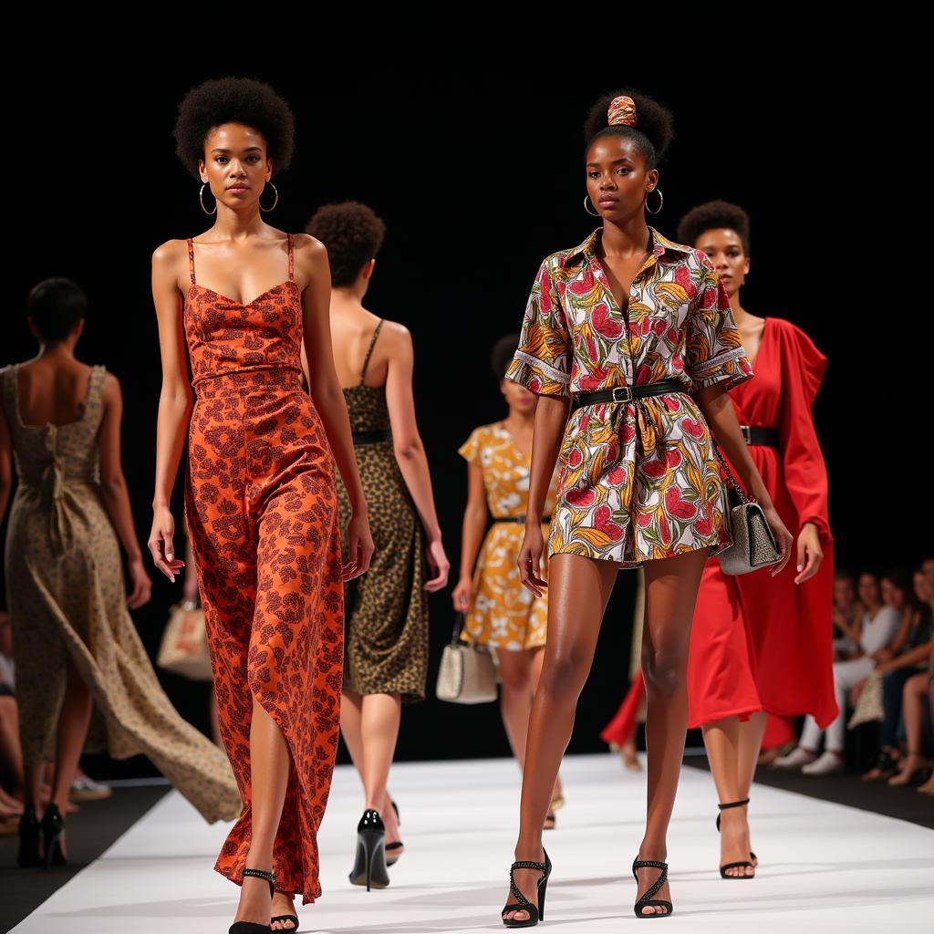 Modern African Fashion Designs on the Runway