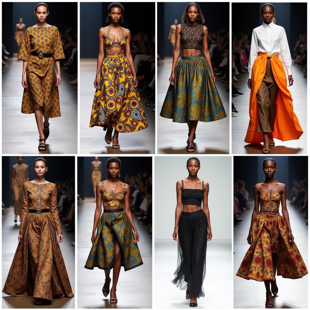 Modern Interpretations of African Skirts