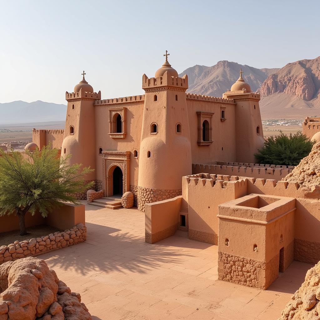 Traditional Moroccan Kasbah Architecture