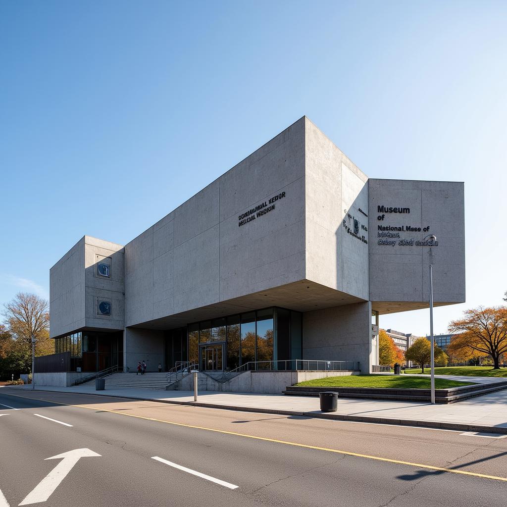 National Museum of African American History and Culture Exterior in Washington DC