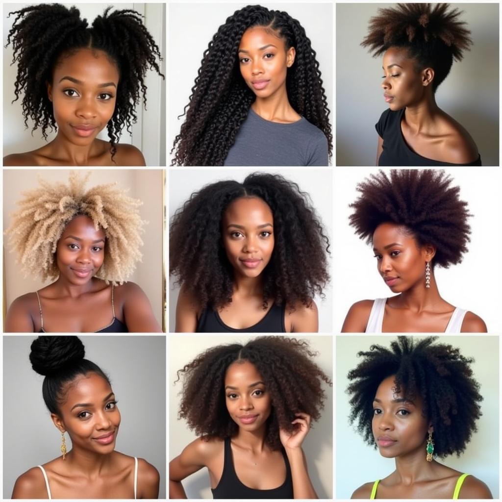 Natural African Hairstyles 2017