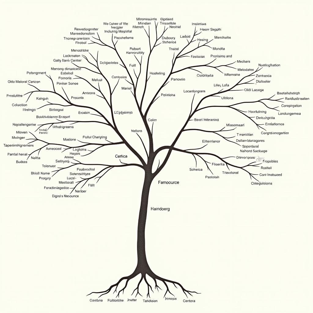 Niger-Congo Language Family Tree Diagram