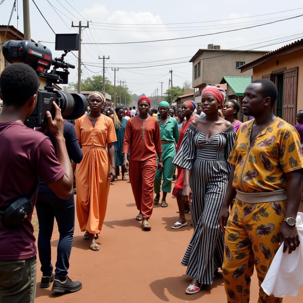 Nollywood Film Set in Nigeria