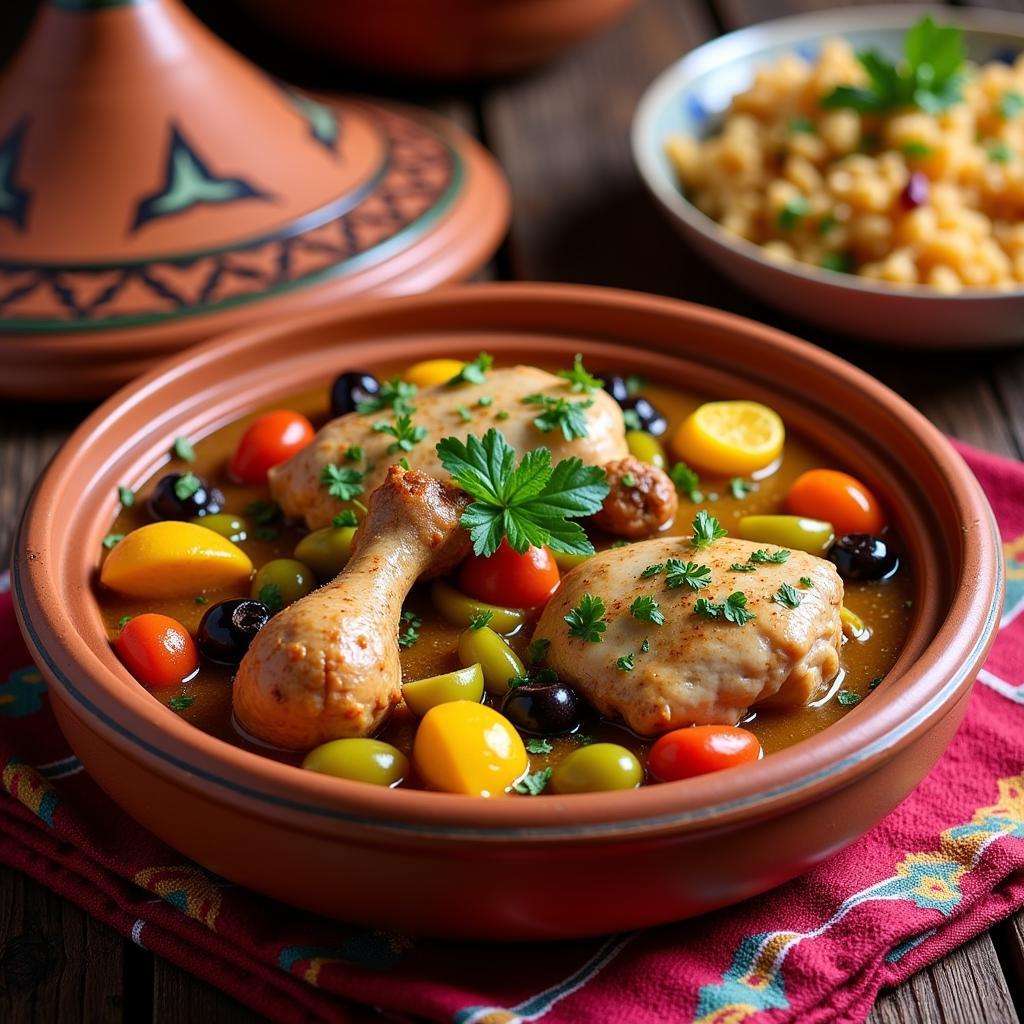 North African Chicken Tagine