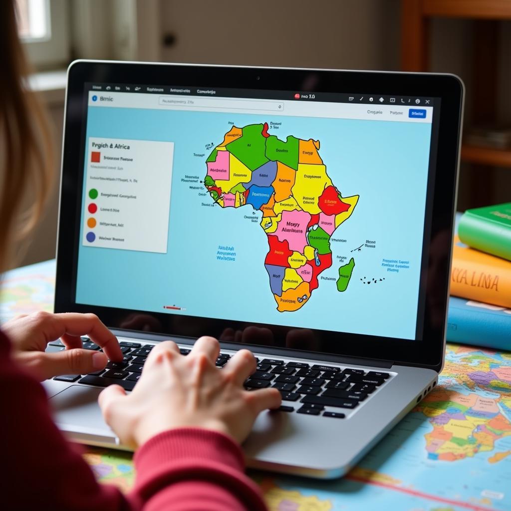 Exploring African Countries through Online Resources