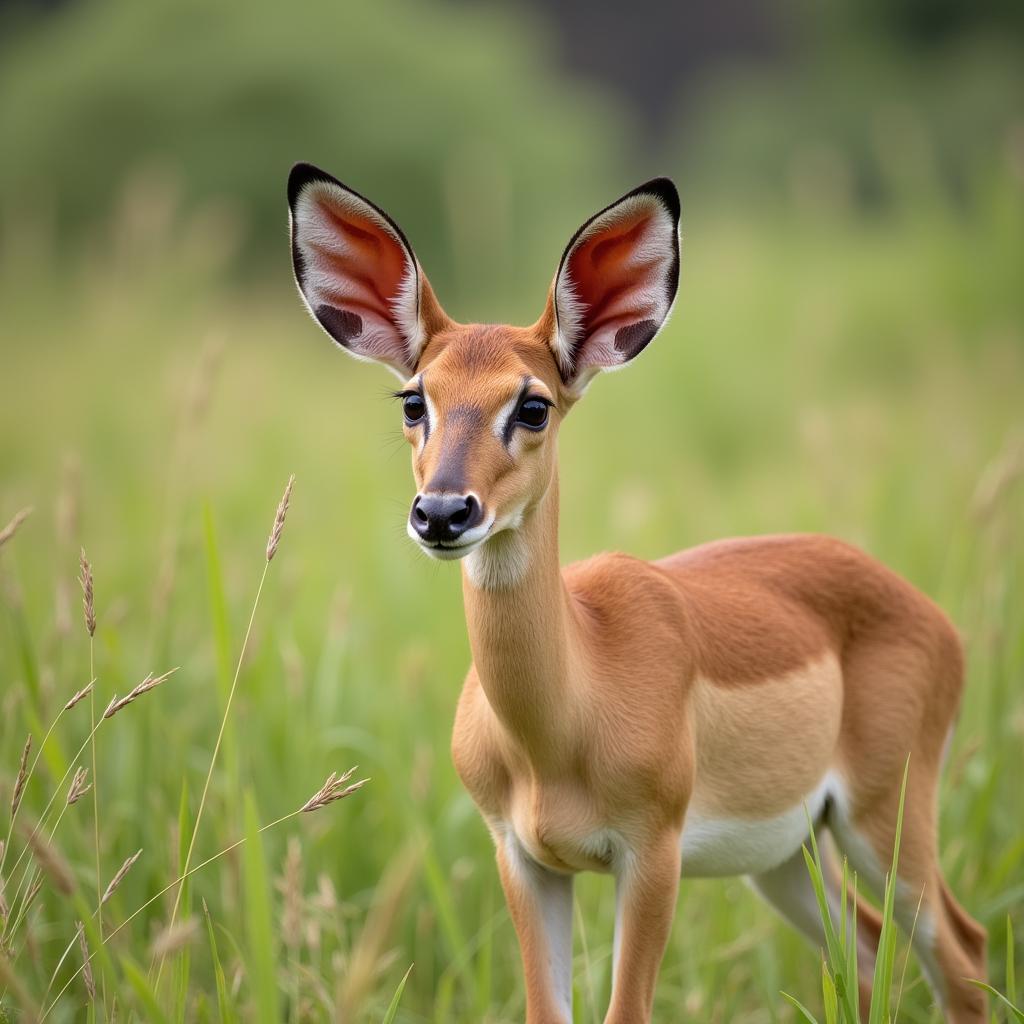 Oribi facing threats in the wild