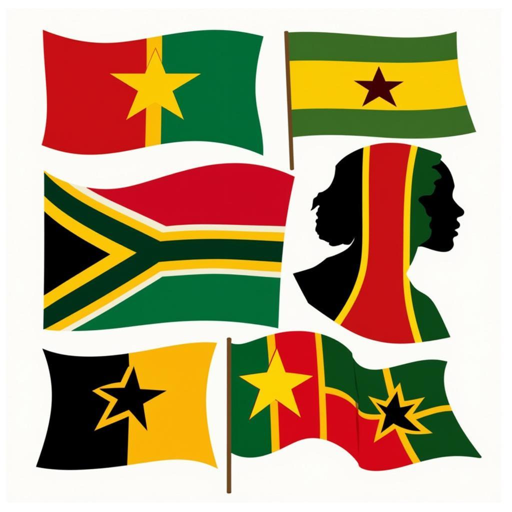 Pan-African Colors in Flags