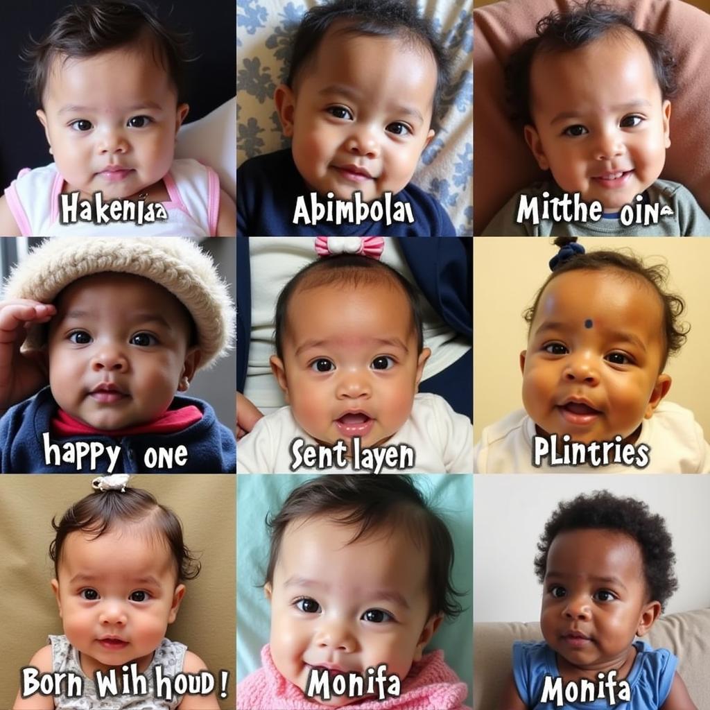 Popular African Female Baby Names