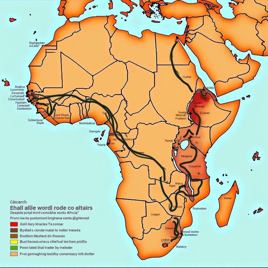 Pre-Slavery African Trade Routes