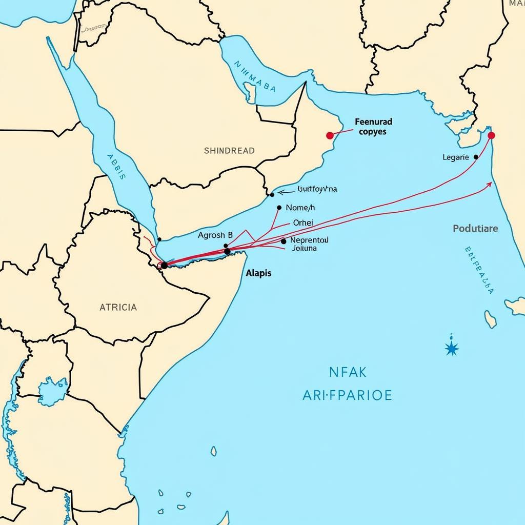 Red Sea Trade Routes and Economic Activity