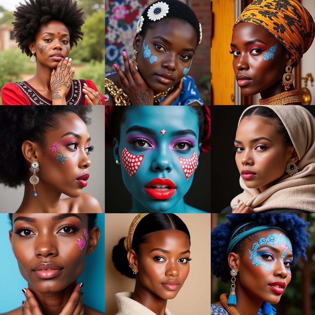 Regional Variations in African Beauty Practices