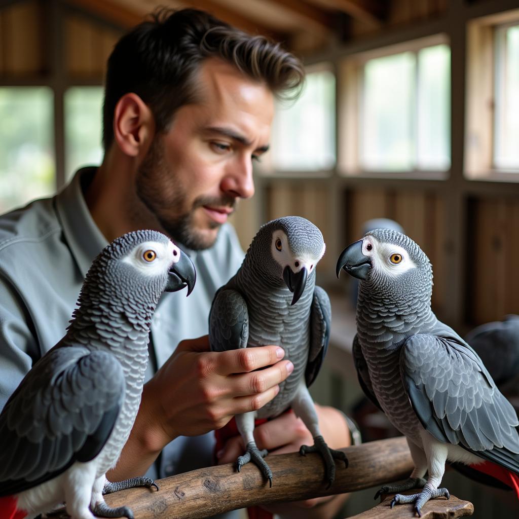 Reputable African Grey Parrot Breeder