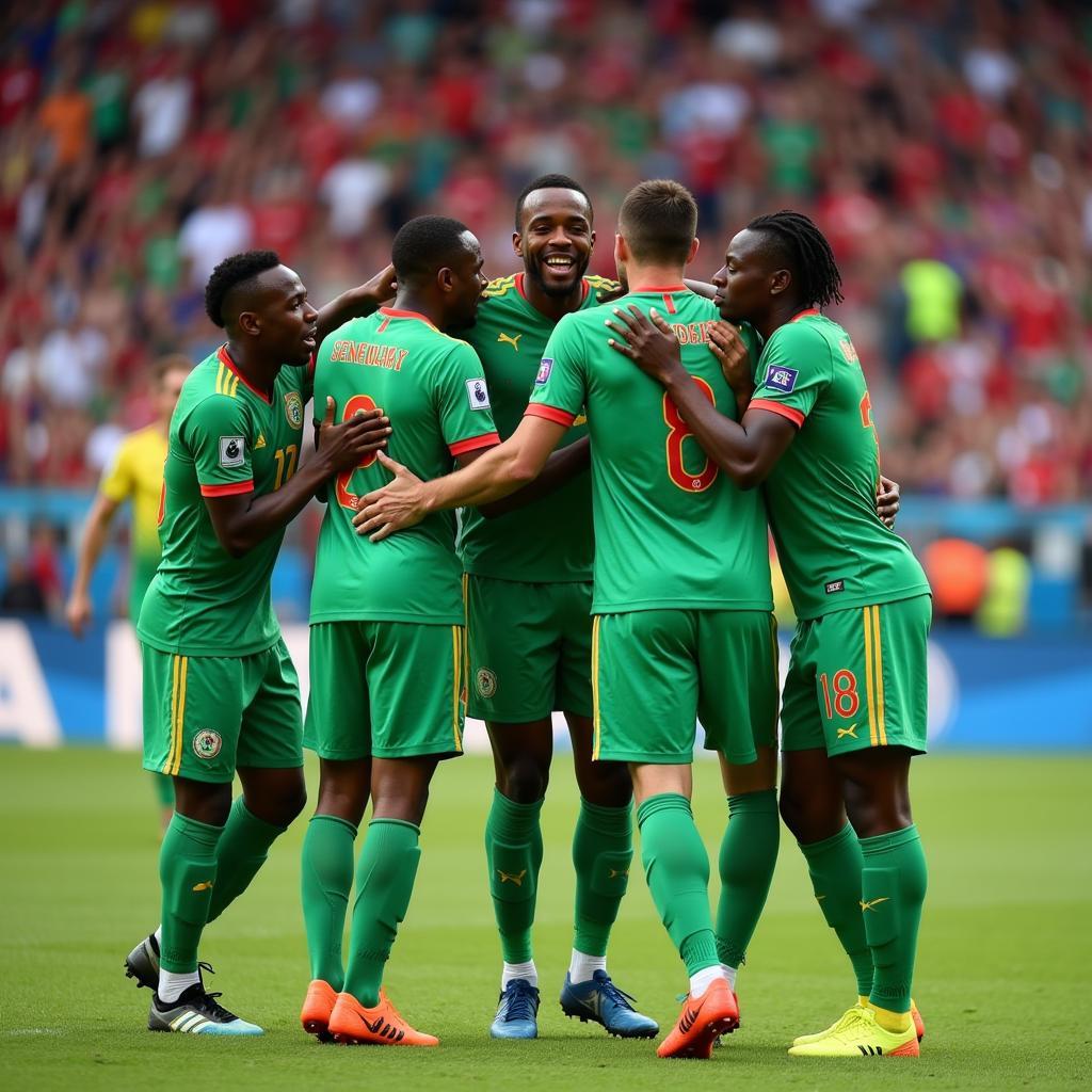 Senegal National Football Team at the 2018 FIFA World Cup