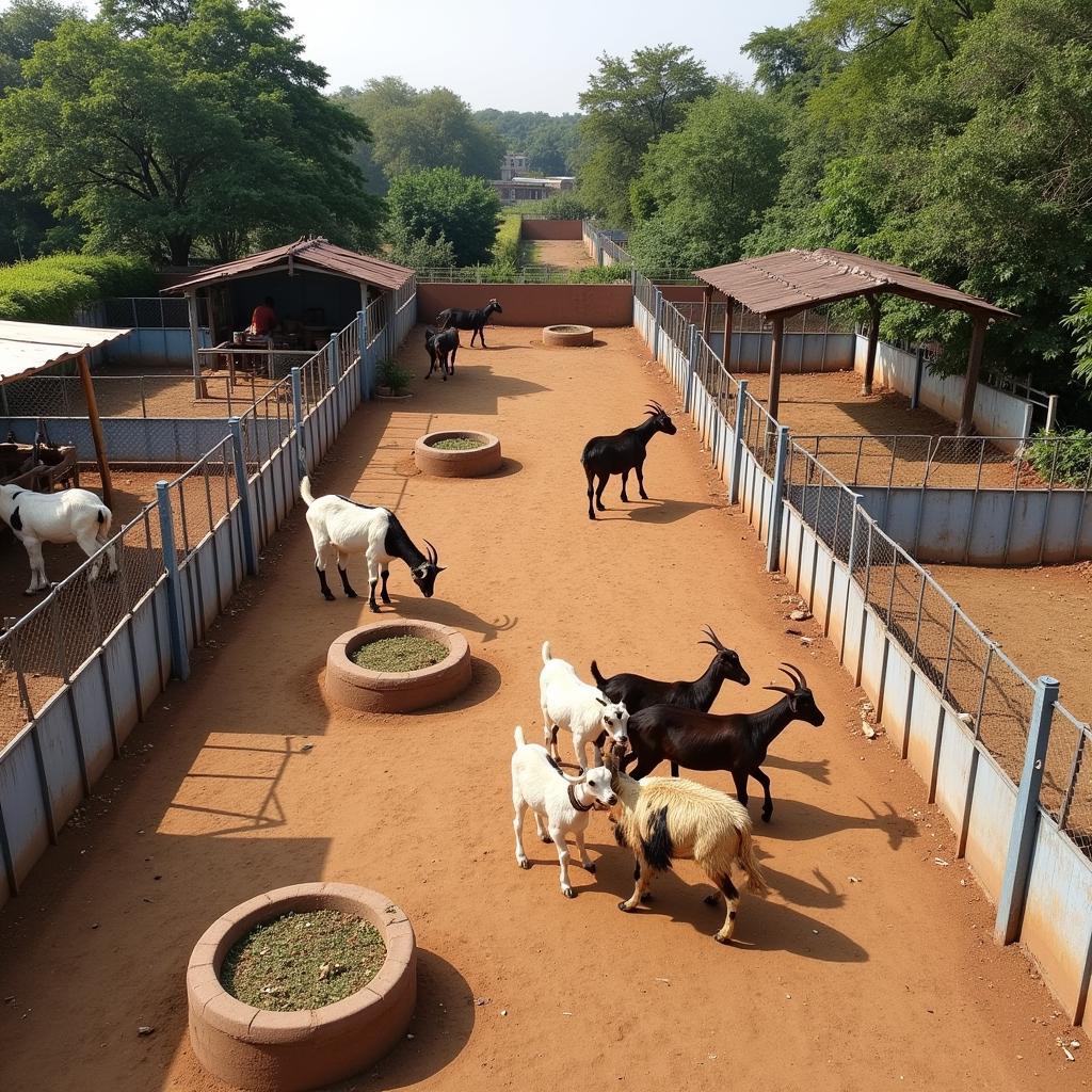 Setting up an African Goat Farm in Hyderabad