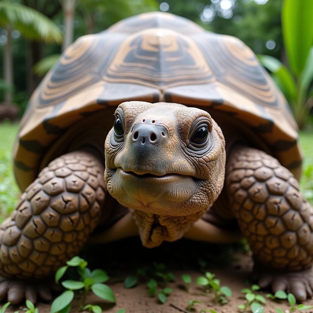 Seychelles Aldabra Giant Tortoise