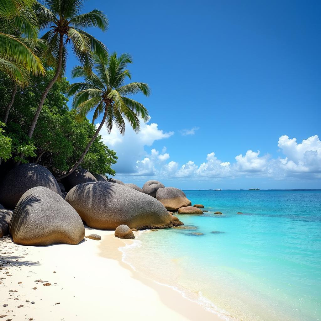 Seychelles Tropical Beach Paradise