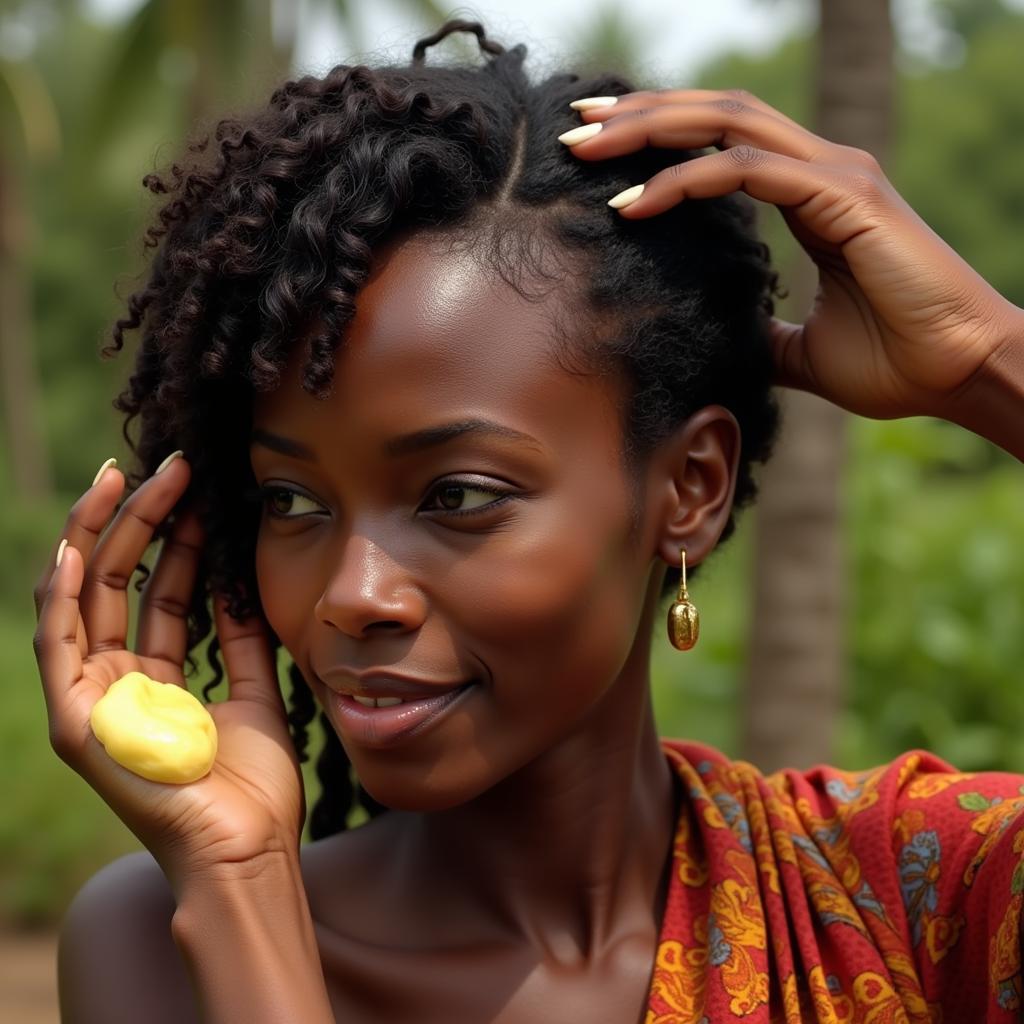 Shea Butter for African Hair Growth