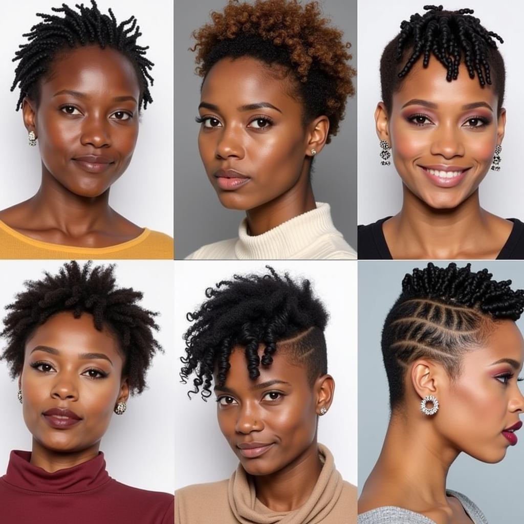 Short Kinky Twist Hairstyle Ideas