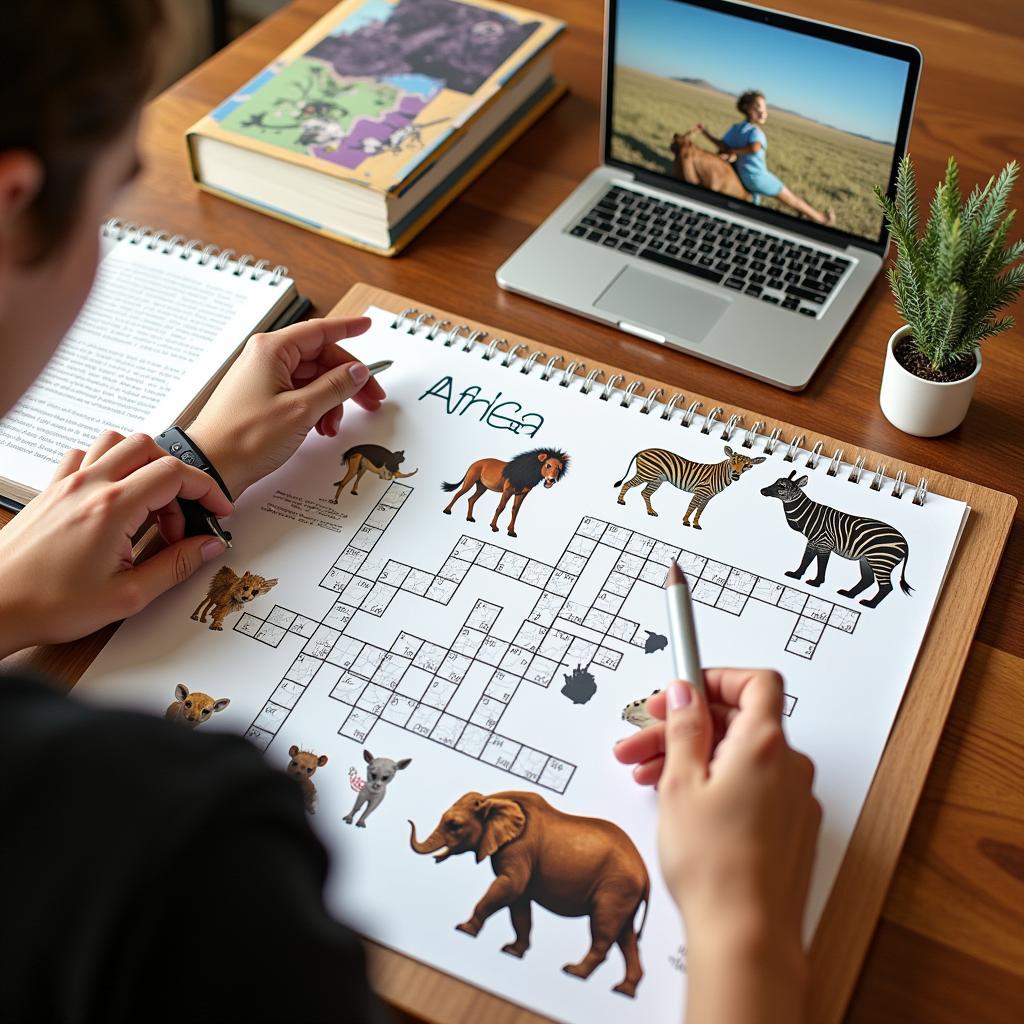 Solving African Animal Crossword Clues