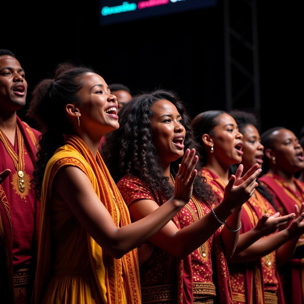 South African Gospel Choir Performance in 2019