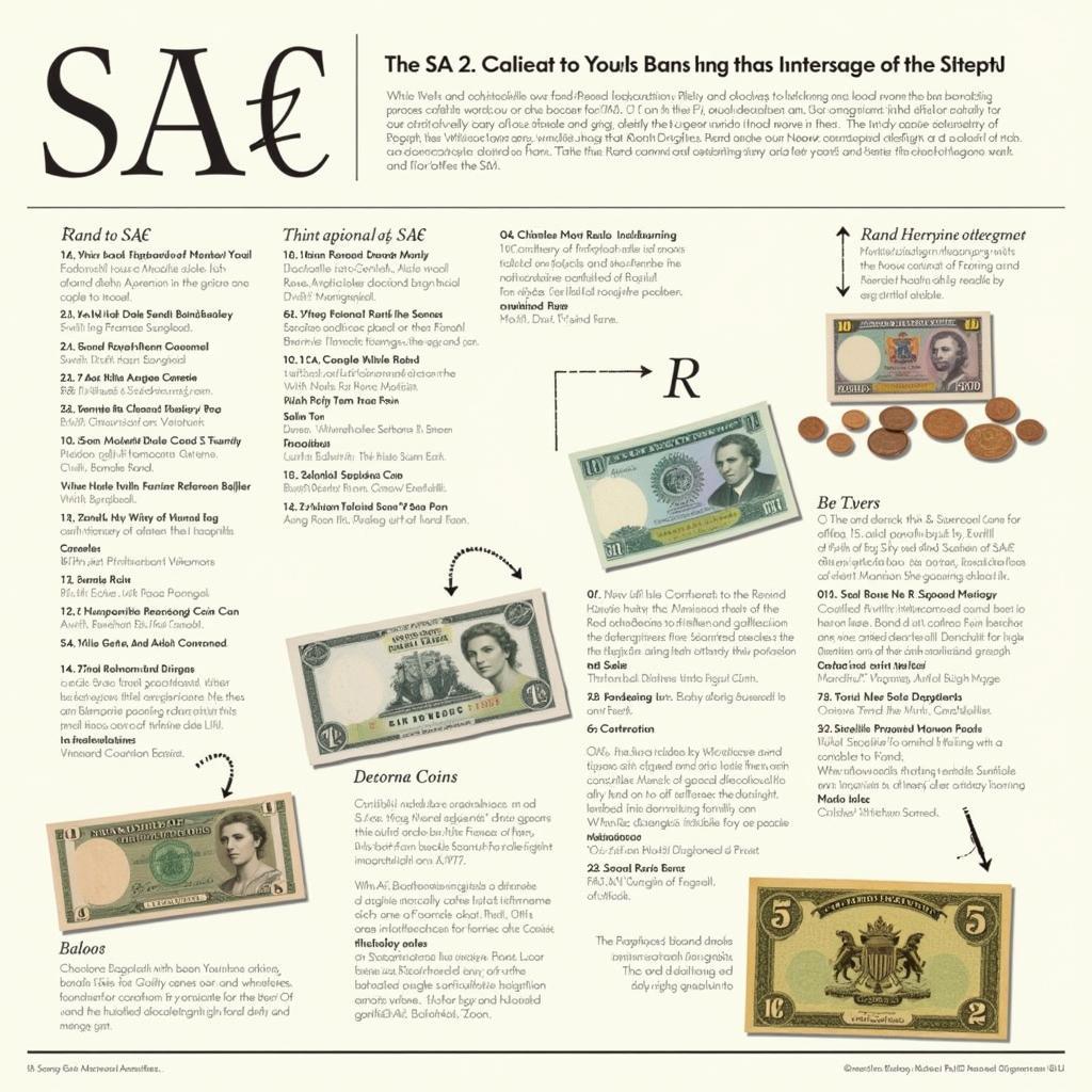 Evolution of the South African Rand Symbol