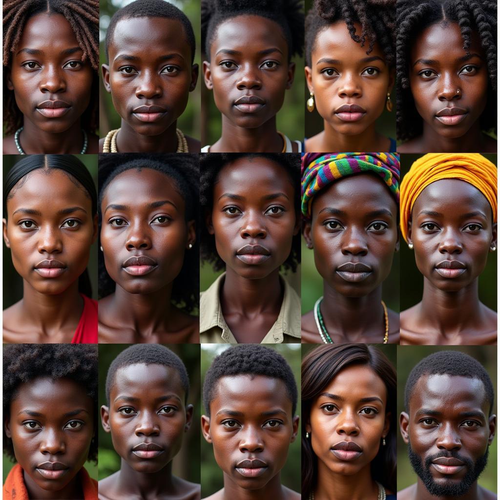 Sub-Saharan African Diversity in Facial Features