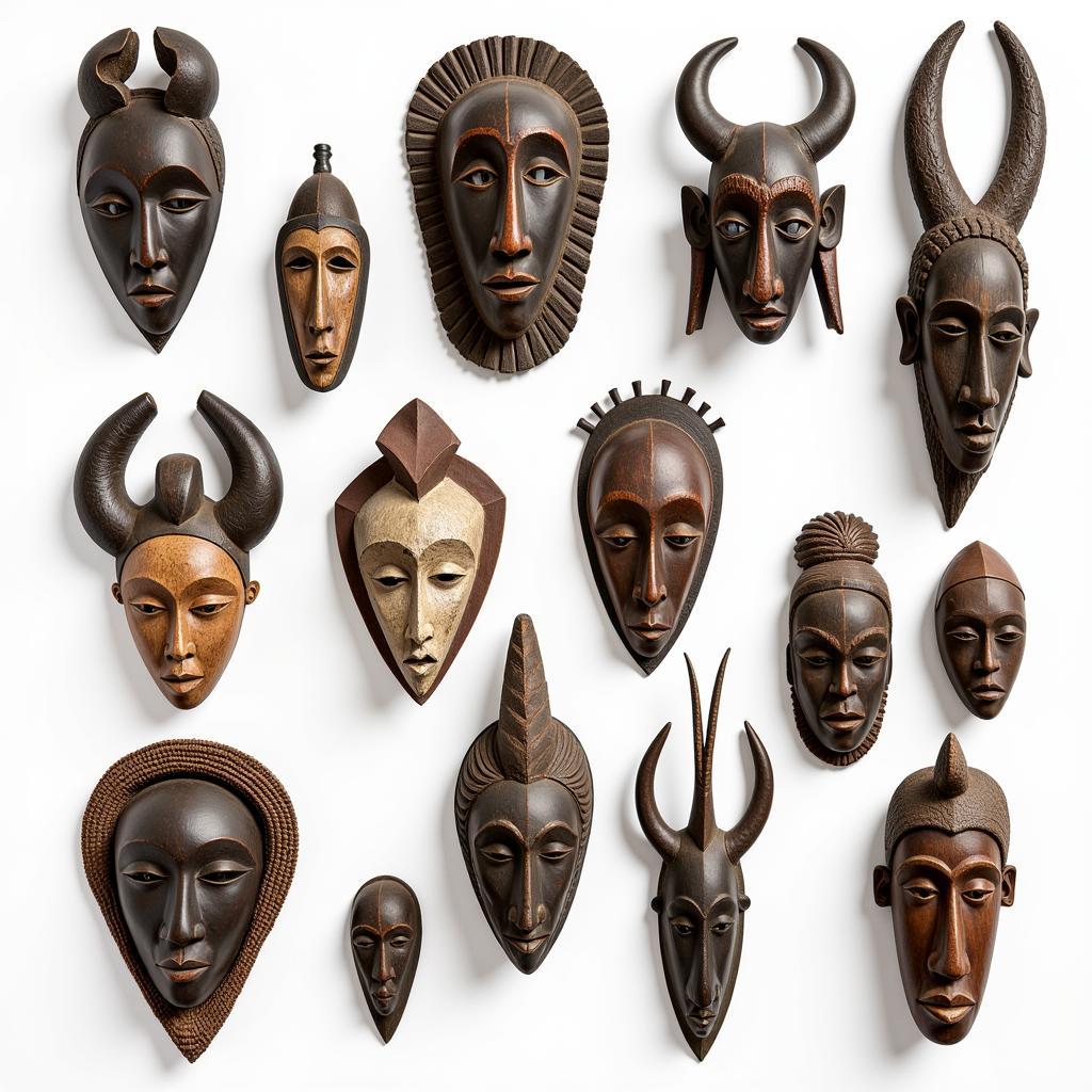 Sub-Saharan African Masks and Sculptures