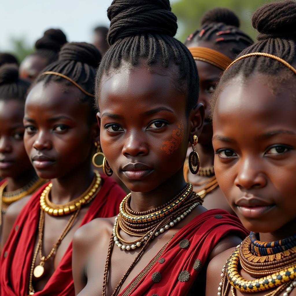 Traditional African Beauty Celebration