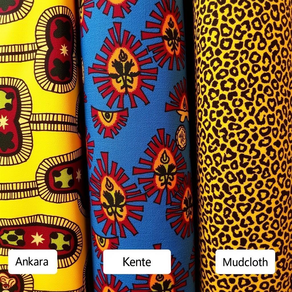 Traditional African Fabrics: Ankara, Kente, and Mudcloth