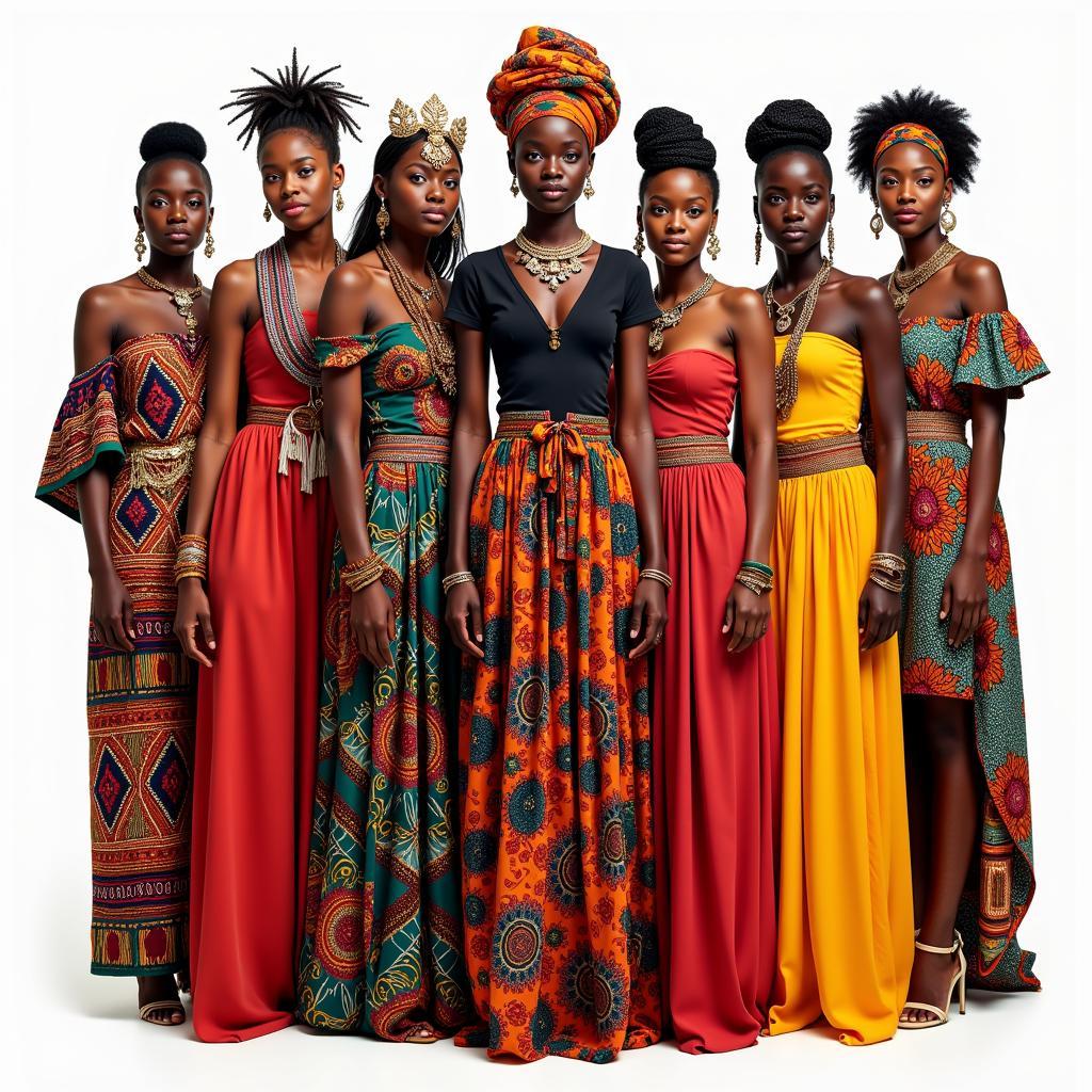 Traditional African Women's Clothing Styles