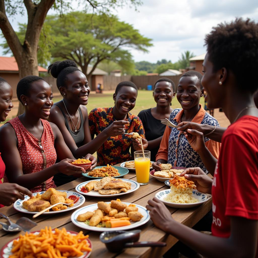 Ubuntu: Community celebration in a rural African village