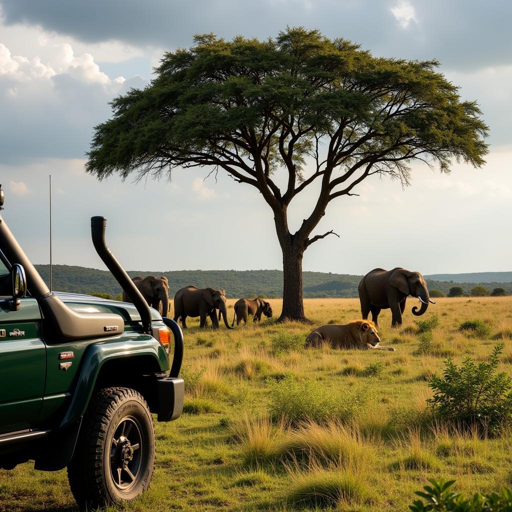 Ugandan Wildlife Safari Queen Elizabeth National Park